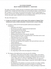 UK Covid-19 Inquiry: Draft terms of reference
